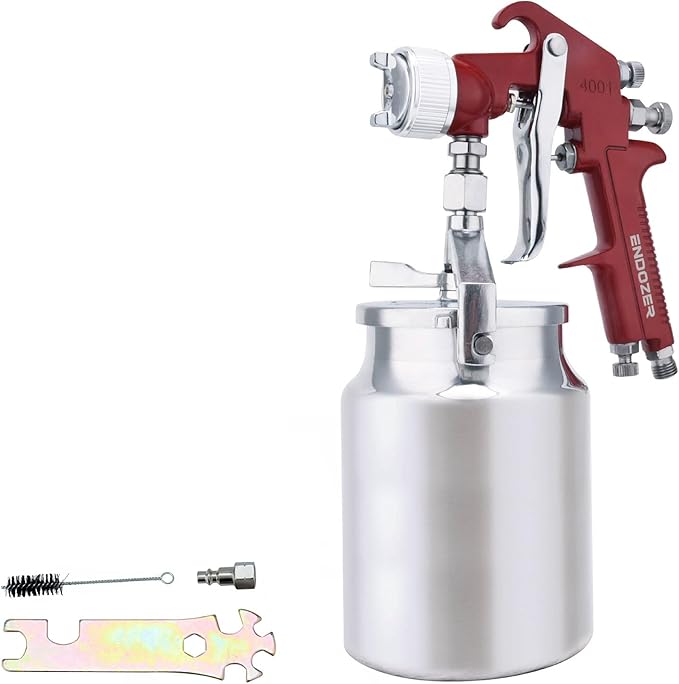 ENDOZER Professional Siphon Feed Spray Gun for