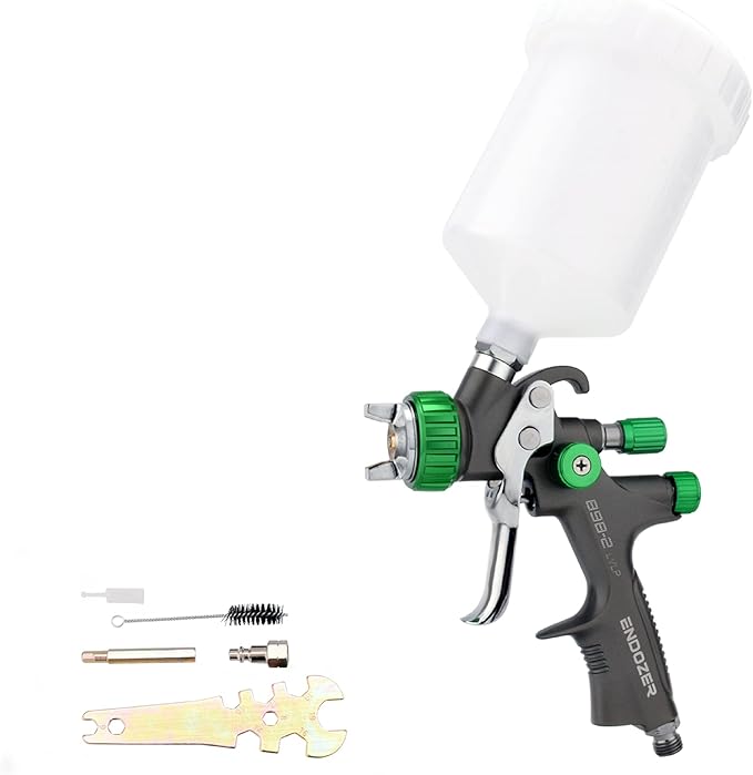 LVLP Spray Gun 1.4mm Gravity Feed Car Paint Spray